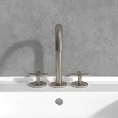 Villeroy & Boch Loop & Friends wastafelkraan met AquaSmart nikkel geborsteld TVZ10600900064 7