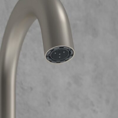 Villeroy & Boch Loop & Friends wastafelkraan met AquaSmart nikkel geborsteld TVZ10600900064 8