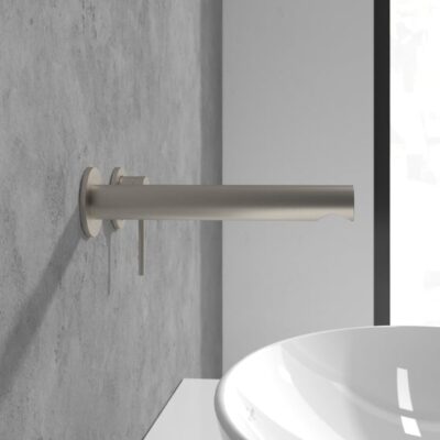 Villeroy & Boch Loop & Friends wastafelkraan met AquaSmart nikkel geborsteld TVZ10601000064 5