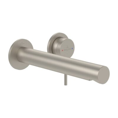 Villeroy & Boch Loop & Friends wastafelkraan met AquaSmart nikkel geborsteld TVZ10601000064 8