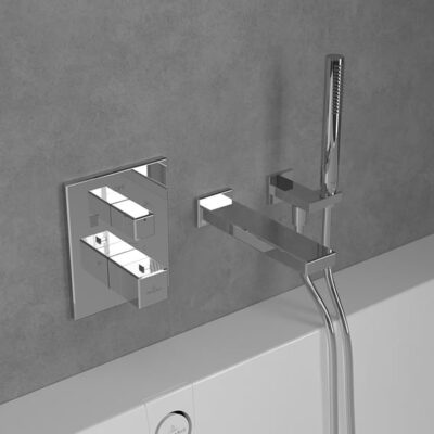 Villeroy & Boch Mettlach thermostaat voor bad & douche 2 verbruikers chroom TVS12600300061 4