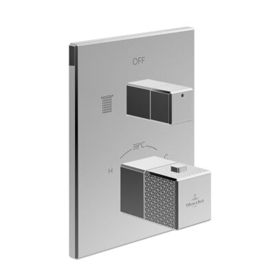 Villeroy & Boch Mettlach thermostaat voor bad & douche 2 verbruikers chroom TVS12600300061 6