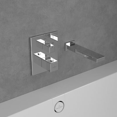 Villeroy & Boch Mettlach thermostaat voor douche 1 verbruiker chroom TVT12600100061 4