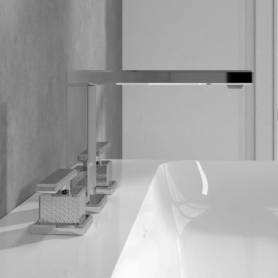 Villeroy & Boch Mettlach wastafelkraan met AquaSmart chroom TVW12600200061 14