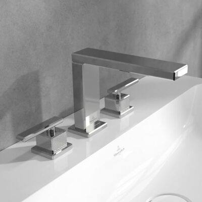 Villeroy & Boch Mettlach wastafelkraan met AquaSmart chroom TVW12600200061 12