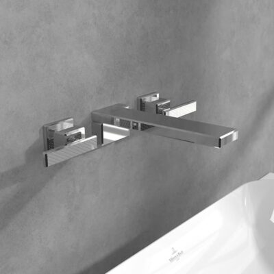 Villeroy & Boch Mettlach wastafelkraan met AquaSmart chroom TVW12600400061 7