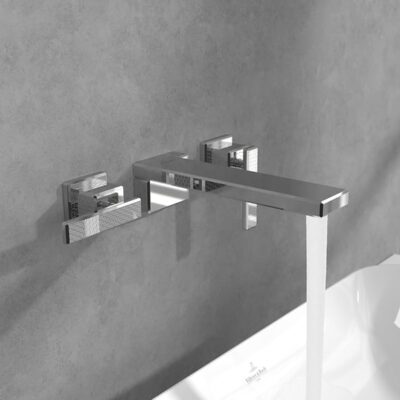 Villeroy & Boch Mettlach wastafelkraan met AquaSmart chroom TVW12600400061 8