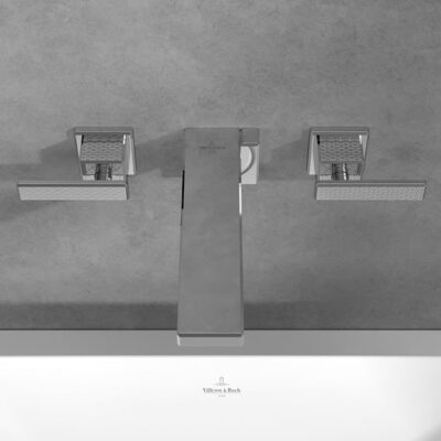 Villeroy & Boch Mettlach wastafelkraan met AquaSmart chroom TVW12600400061 10