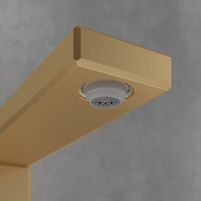 Villeroy & Boch Mettlach wastafelkraan met AquaSmart goud geborsteld TVW12600200076 6