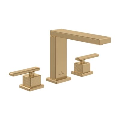 Villeroy & Boch Mettlach wastafelkraan met AquaSmart goud geborsteld TVW12600200076 7