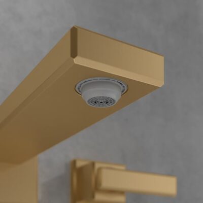 Villeroy & Boch Mettlach wastafelkraan met AquaSmart goud geborsteld TVW12600400076 8