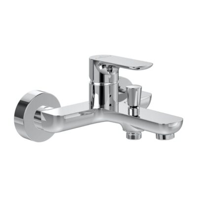 Villeroy & Boch O.novo eengreeps opbouw badmengkraan 2 verbruikers chroom TVT10400100061 9