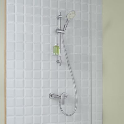 Villeroy & Boch O.novo eengreeps opbouw douchemengkraan 1 verbruiker chroom TVS10400100061 7