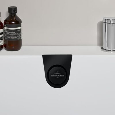 Villeroy & Boch Oberon 2.1 afdekking voor af- & overloopgarnituren mat-zwart U90955033 4