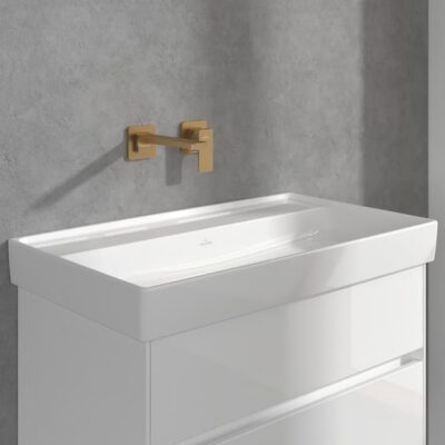 Villeroy & Boch Subway 3.0 wastafelkraan met AquaSmart goud geborsteld TVW11200700076 6