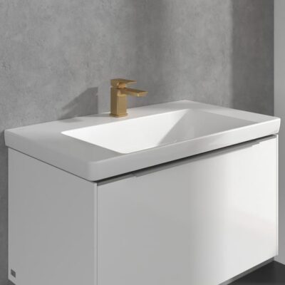 Villeroy & Boch Subway 3.0 wastafelkraan Small met AquaSmart goud geborsteld TVW11200100176 6