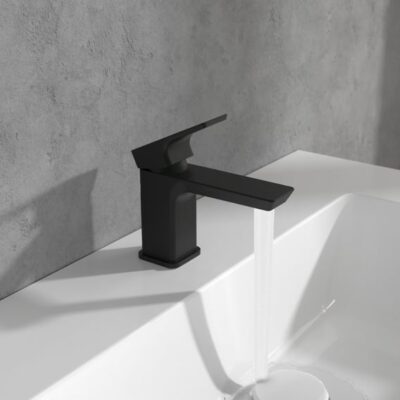 Villeroy & Boch Subway 3.0 wastafelkraan Small met AquaSmart mat-zwart TVW112001001K5 4