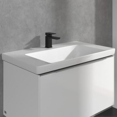 Villeroy & Boch Subway 3.0 wastafelkraan Small met AquaSmart mat-zwart TVW112001001K5 6