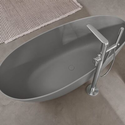 Villeroy & Boch Universal afvoergarnituur complete set grijs mat U9095203S 4