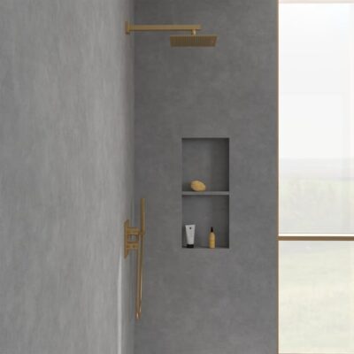Villeroy & Boch Universal Showers douchearm goud geborsteld TVC00045453076 6
