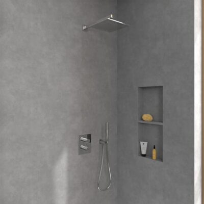 Villeroy & Boch Universal Showers hoofddouche 1 straalsoort 250 x 250 mm chroom TVC00000200061 6