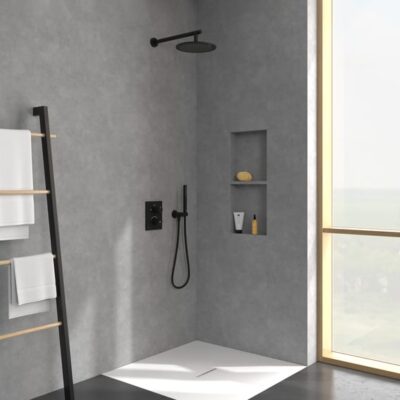 Villeroy & Boch Universal Showers hoofddouche 1 straalsoort Ø250 mm mat-zwart TVC000001000K5 14 Villeroy & Boch Universal Showers hoofddouche 1 straalsoort Ø250 mm mat-zwart TVC000001000K5 14