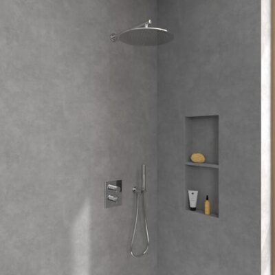 Villeroy & Boch Universal Showers Hoofddouche 1 straalsoort Ø350 mm chroom TVC00000300061 16 Villeroy & Boch Universal Showers Hoofddouche 1 straalsoort Ø350 mm chroom TVC00000300061 16