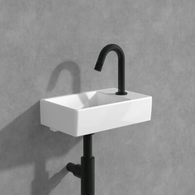 Villeroy & Boch Universal wastafelkraan met AquaSmart mat-zwart TVW000004000K5 4