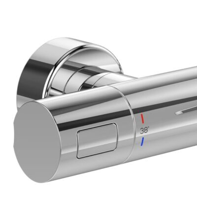 Villeroy & Boch Universele opbouw bad thermostaatkraan 2 verbruikers chroom TVT00000100061 4