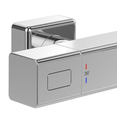 Villeroy & Boch Universele opbouw bad thermostaatkraan 2 verbruikers chroom TVT00000200061 4