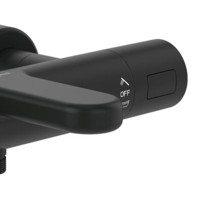 Villeroy & Boch Universele opbouw bad thermostaatkraan 2 verbruikers mat-zwart TVT000001000K5 5