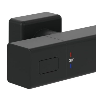 Villeroy & Boch Universele opbouw bad thermostaatkraan 2 verbruikers mat-zwart TVT000002000K5 4