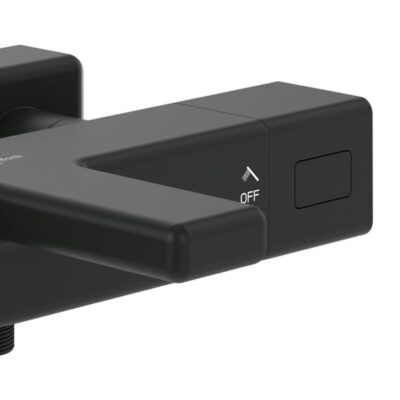 Villeroy & Boch Universele opbouw bad thermostaatkraan 2 verbruikers mat-zwart TVT000002000K5 5