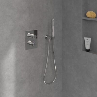 Villeroy & Boch Universele thermostaat voor bad & douche 2 verbruikers chroom TVD00065300061 8