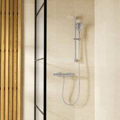 Villeroy & Boch Universele thermostaat voor douche 1 verbruiker chroom TVS00001700061 11