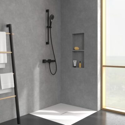 Villeroy & Boch Universele thermostaat voor douche 1 verbruiker mat-zwart TVS000018000K5 4