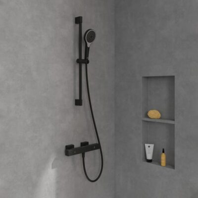 Villeroy & Boch Universele thermostaat voor douche 1 verbruiker mat-zwart TVS000018000K5 5