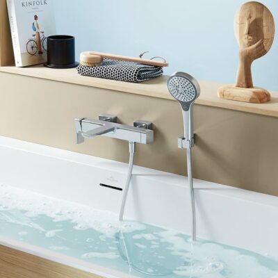 Villeroy & Boch Verve Showers Handdouche 3 straalsoorten chroom TVS10900100061 6