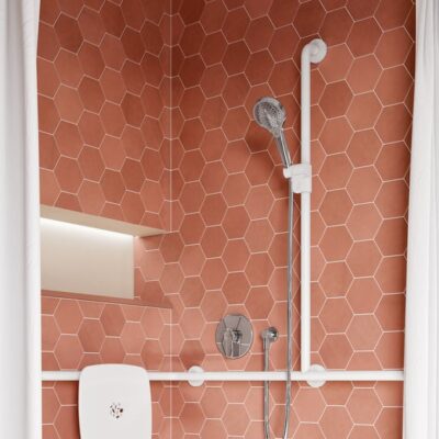 Villeroy & Boch ViCare douchestang met handgreep 1135 mm wit 92173168 4